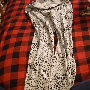 Wonder Nation Black and White Kids Leggings